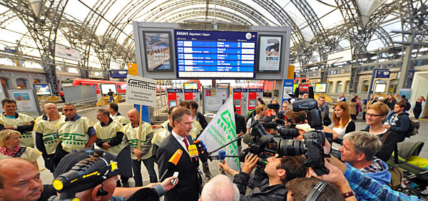 Lokführerstreik - Dresden