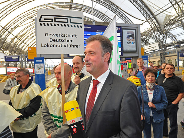 Lokführerstreik - Dresden