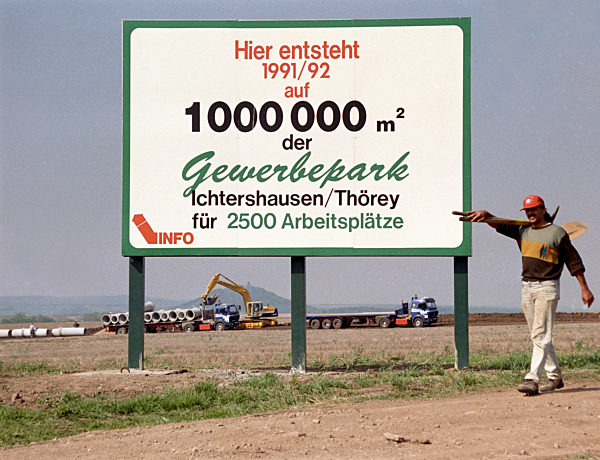 Aufschwung Ost in Sicht? (Archivfoto und Text 1992)