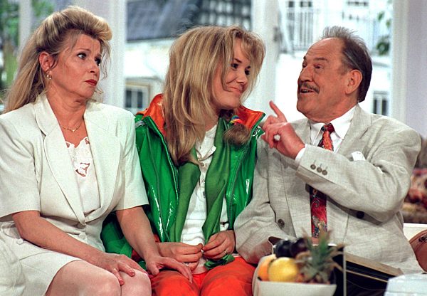 Helga Piur und Herbert Köfer in Arnstadt auf der Bühne