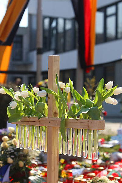 Amoklauf Winnenden - Blumen