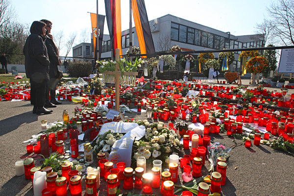 Amoklauf Winnenden - Trauer
