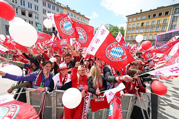 Meisterfeier des FC Bayern München
