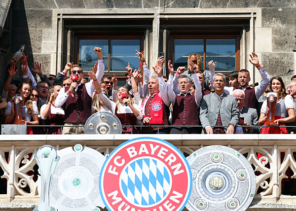 Meisterfeier des FC Bayern München