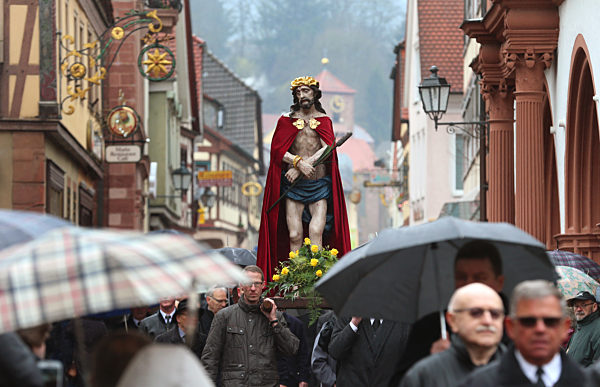 Karfreitagsprozession in Lohr