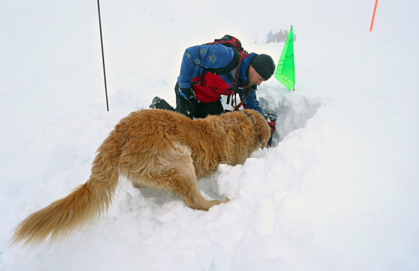 Winterrettungslehrgang der Allgäuer Bergwacht
