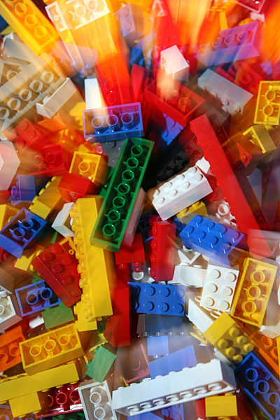 Illustration zum Thema "LEGO"