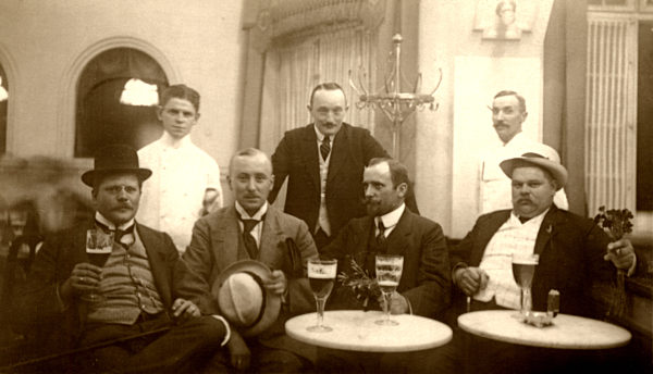 Berliner Kneipenszene - Deutschland um 1910