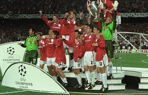 Manchester United gewinnt CL-Finale 1999 gegen den FC Bayern München