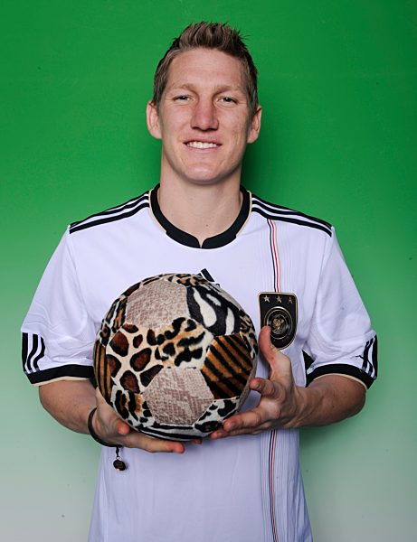 WM 2010 - Fototermin mit Bastian Schweinsteiger