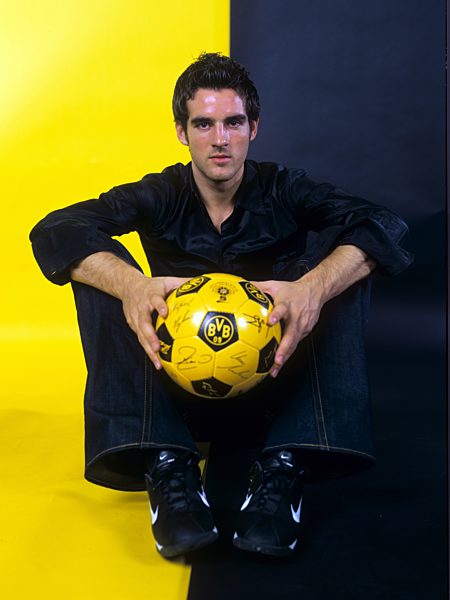 Fussballer im Fotostudio - Borussia Dortmund