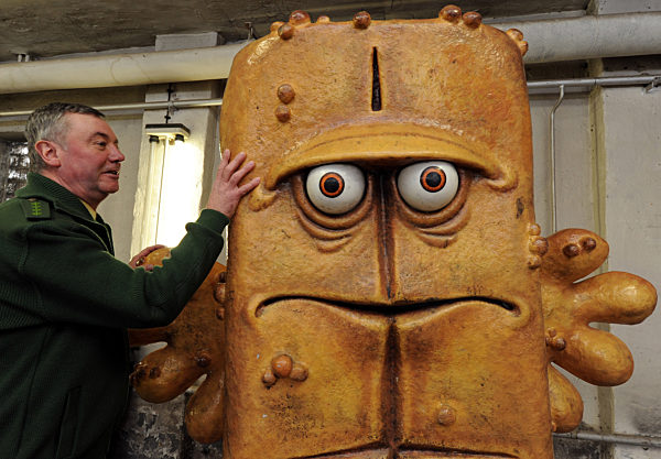 Der Pressesprecher der Polizeidirektion Erfurt, Manfred Etzel...