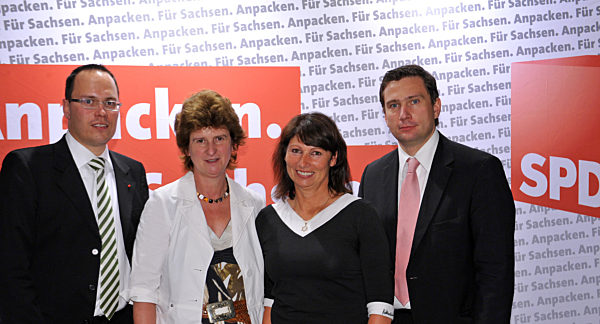 SPD Landesparteitag Sachsen - neue Führungsspitze gewählt