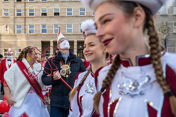 Karnevalsauftakt - Halle/Saale