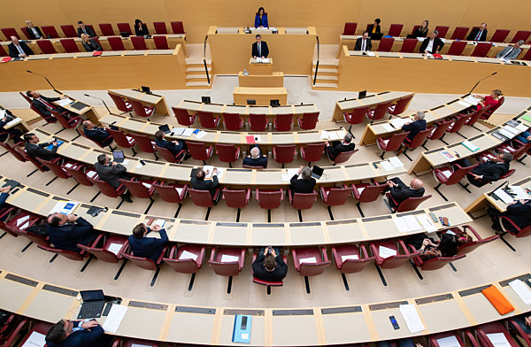 Coronavirus - Sitzung bayerischer Landtag