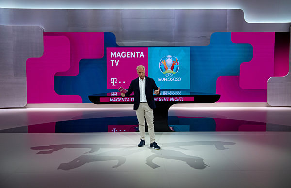Vorstellung des EM-Studios von MagentaTV