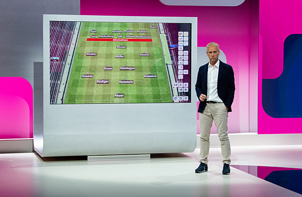 Vorstellung des EM-Studios von MagentaTV