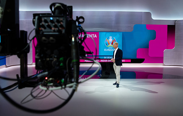 Vorstellung des EM-Studios von MagentaTV