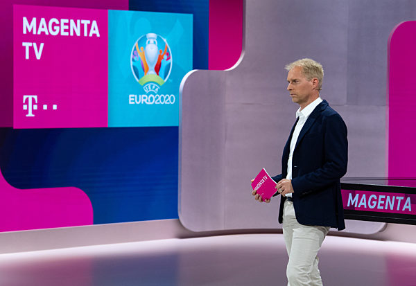 Vorstellung des EM-Studios von MagentaTV