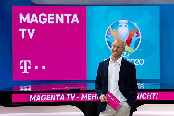 Vorstellung des EM-Studios von MagentaTV