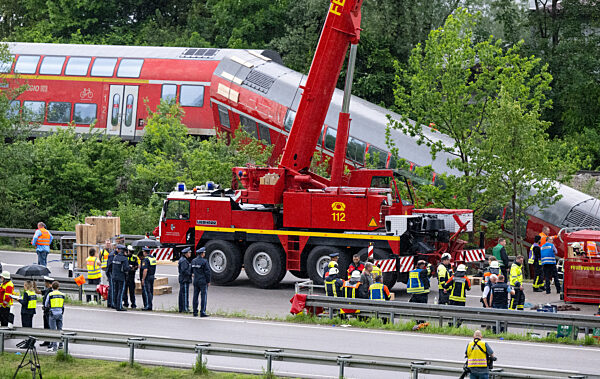 Tote bei Zugunglück in Oberbayern