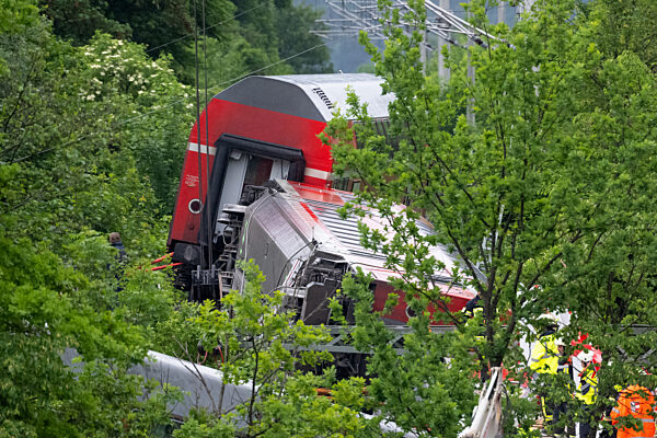 Tote bei Zugunglück in Oberbayern