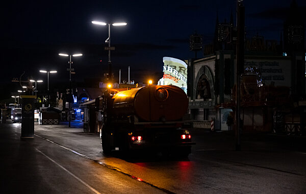 Vor dem Start des 187. Münchner Oktoberfests