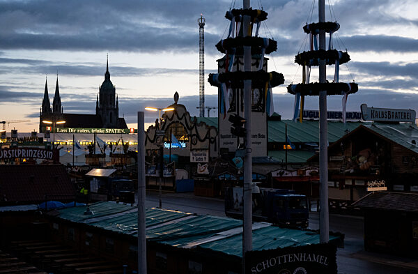 Start des 187. Münchner Oktoberfests
