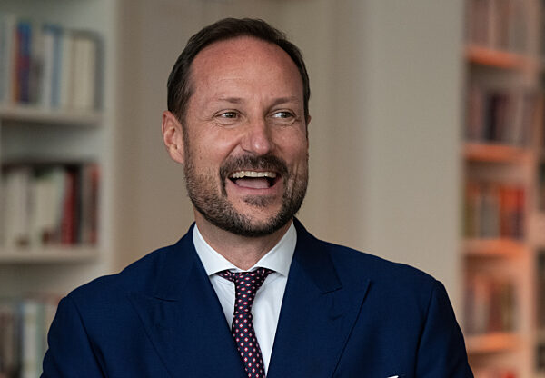 Kronprinz Haakon in Deutschland - Tag der Literatur