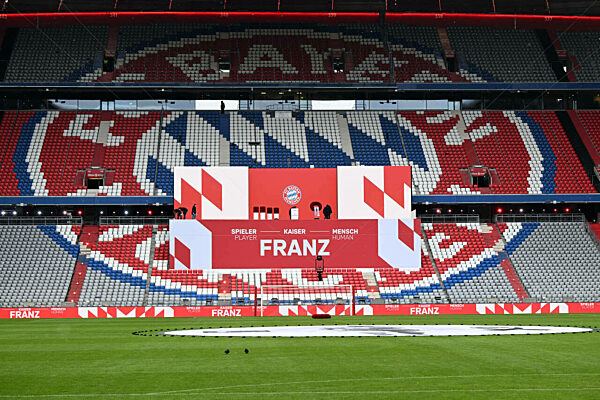 Gedenkfeier für Franz Beckenbauer