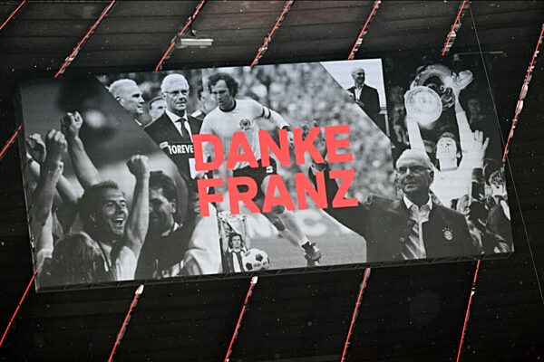 Gedenkfeier für Franz Beckenbauer