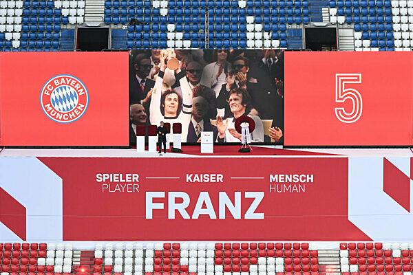 Gedenkfeier für Franz Beckenbauer