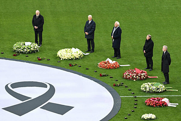 Gedenkfeier für Franz Beckenbauer