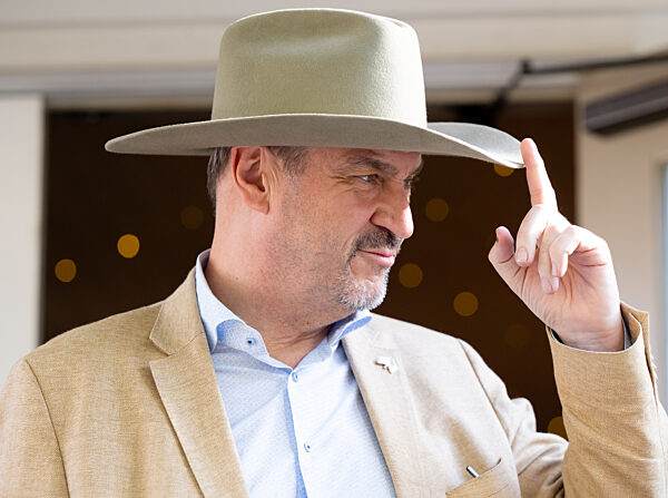 Bayerns Ministerpräsident Söder in den USA