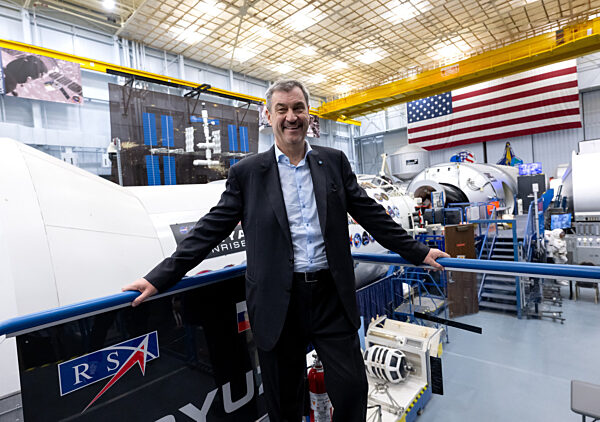 Bayerns Ministerpräsident Söder in den USA