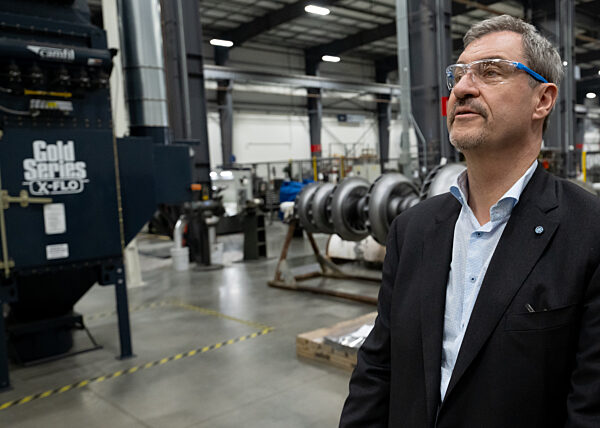 Bayerns Ministerpräsident Söder in den USA