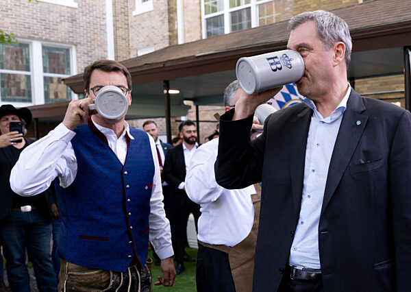 Bayerns Ministerpräsident Söder in den USA