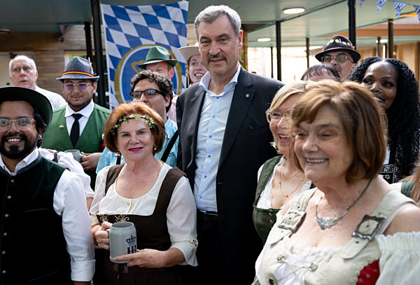 Bayerns Ministerpräsident Söder in den USA