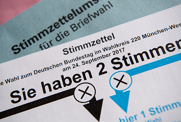 Briefwahl zur Bundestagswahl