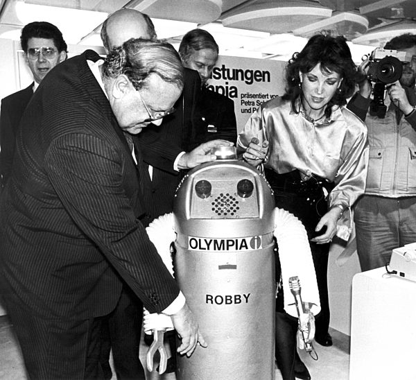 First Cebit 1986 - Talking Robot