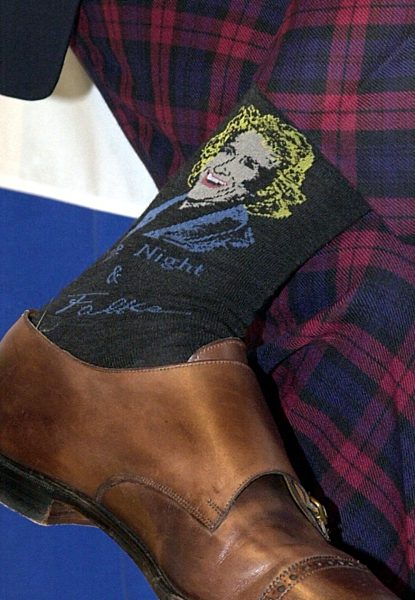 Thomas Gottschalk wieder mal ausgefallen modisch