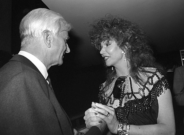 Romy Haag trifft Bundespräsident von Weizsäcker