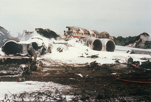 Schweres Flugzeugunglück in Berlin-Schönefeld 1989