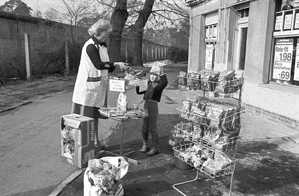 Lebensmittelladen in der Exklave Steinstücken