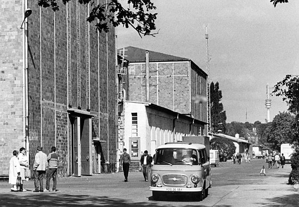 DDR-Filmgesellschaft DEFA im Filmstudio Babelsberg