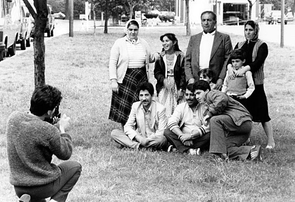 Türkische Familie in Berlin-Kreuzberg