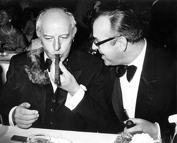 Walter Scheel at Media Ball in Berlin