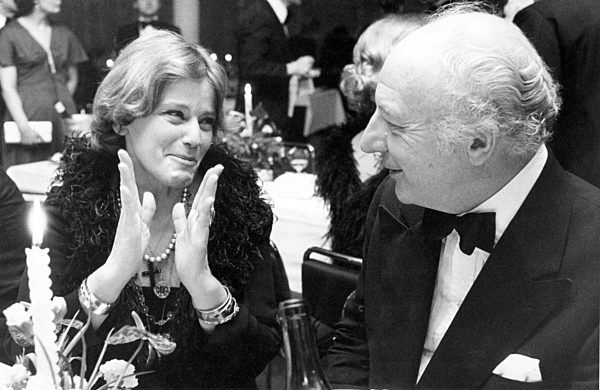 Walter Scheel and Maria Schell