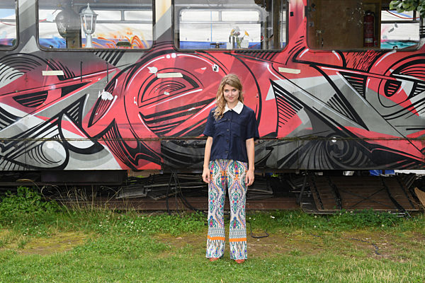 Ein Spaziergang mit Lara Mandoki