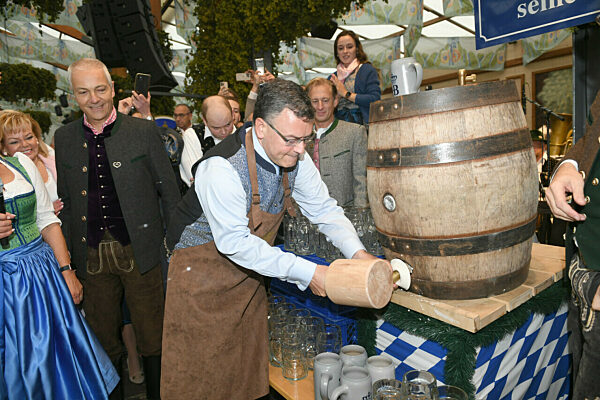 Start des 187. Münchner Oktoberfests
